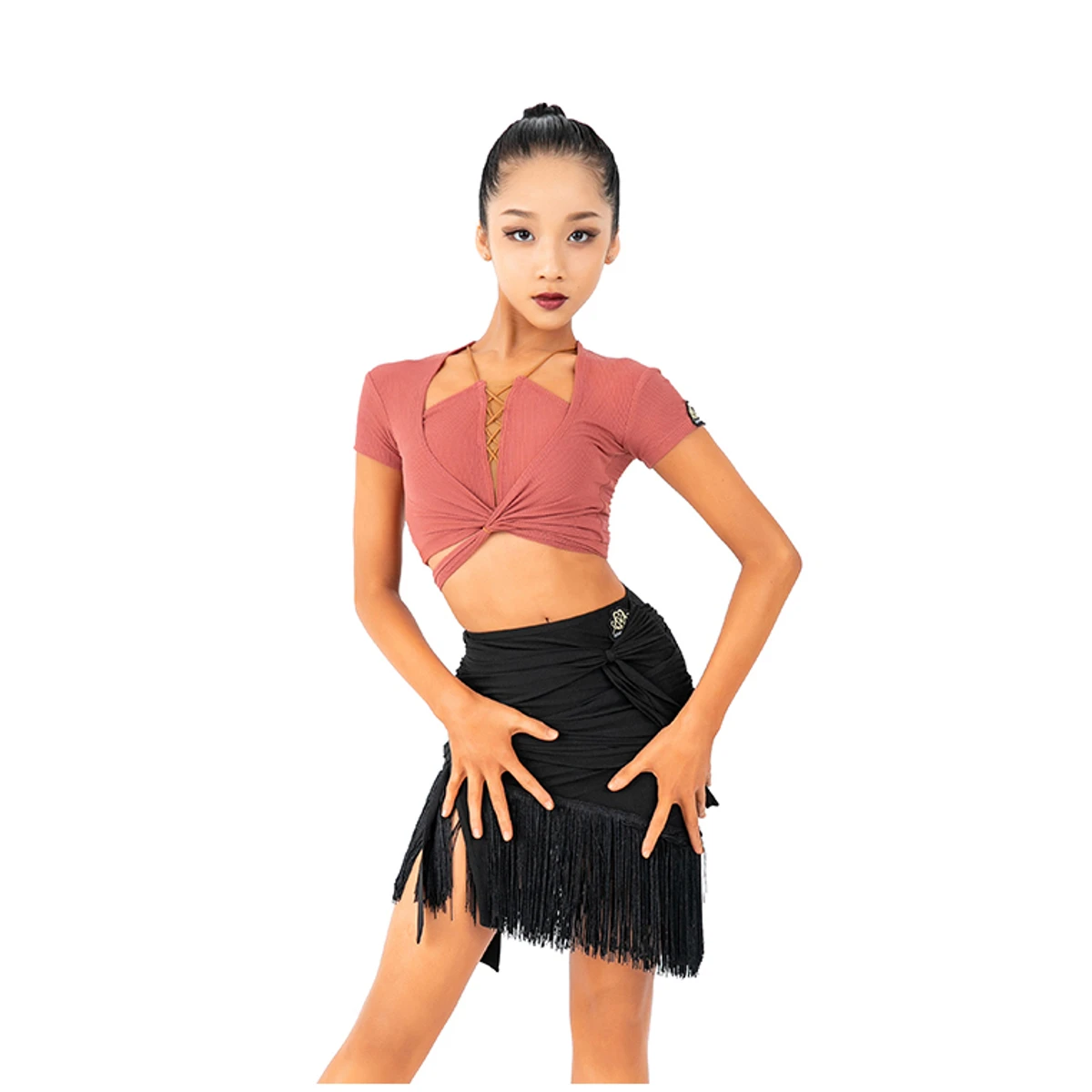 HSQ405 Girls’ Latin Practice Skirt (No Briefs)